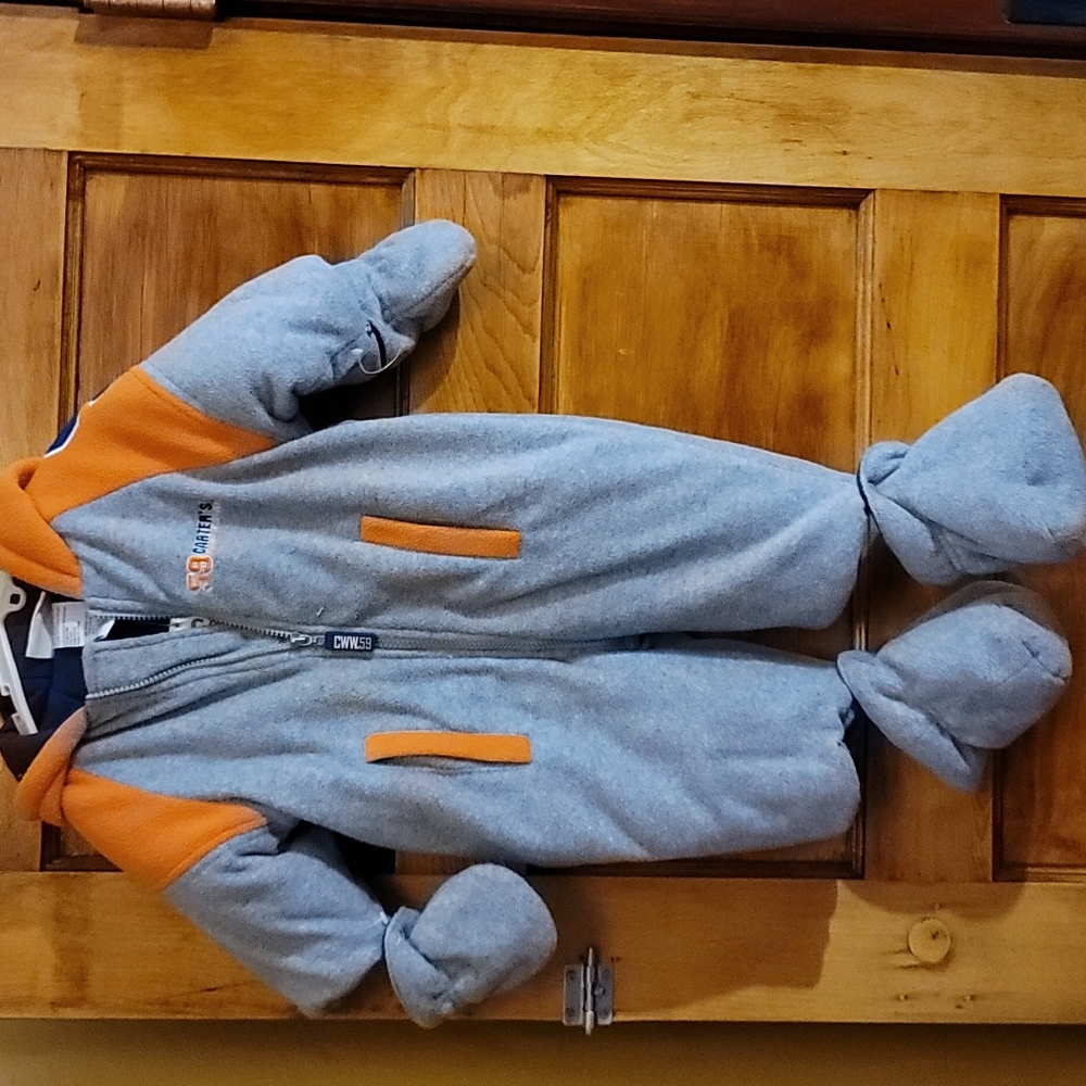 Carters size 12 months gray